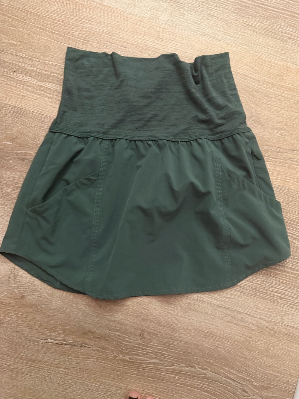 Prana Women's Green Athletic Skirt with Pockets size XS